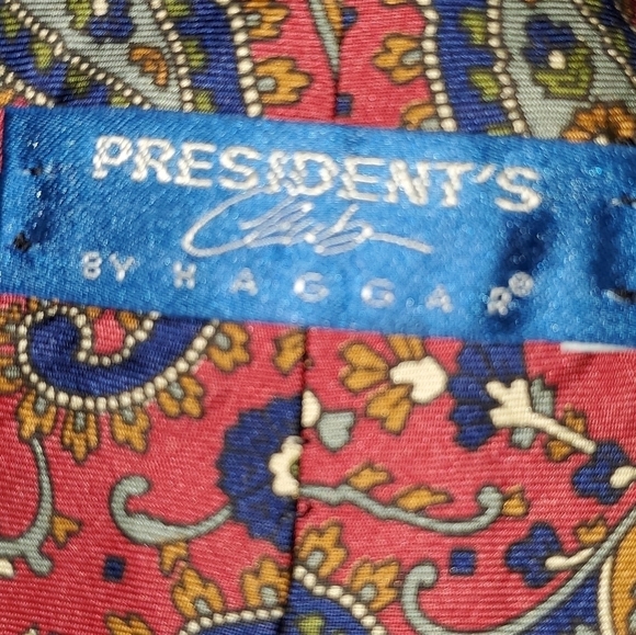 RED TIE WITH PAISLEY PRINT NEW - Picture 6 of 8